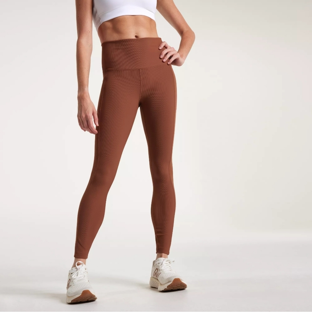 Calia Women's Seamed Ribbed Essential 7/8 Legging size S